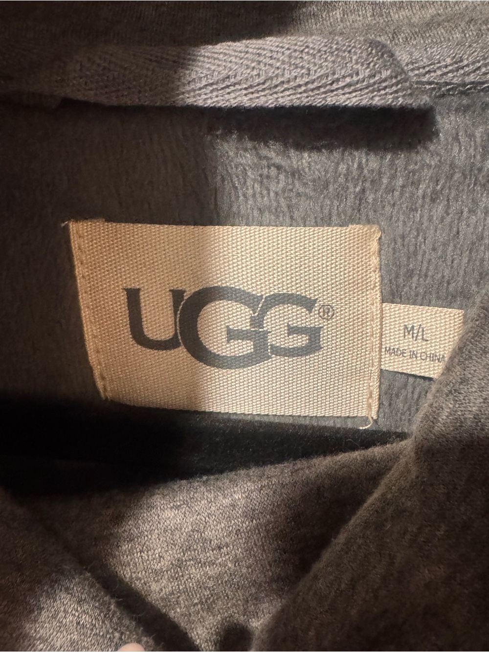 UGG Pichot Double Knit Funnel Neck Pullover Poncho - M/L - Picture 3 of 4